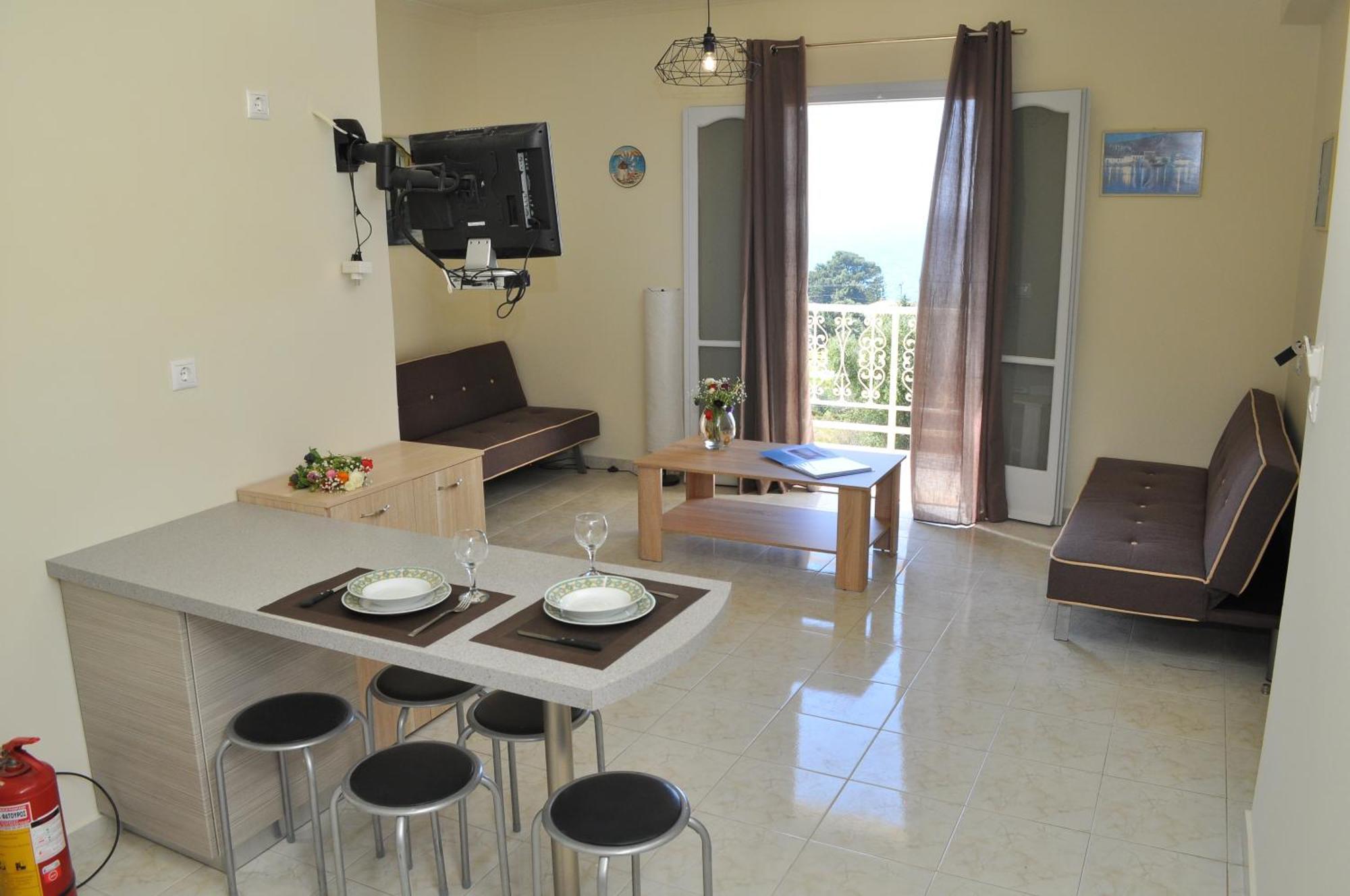 Polymnia Apartments Lassi Lászi Kültér fotó